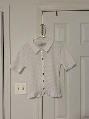 LOFT Women's White Blouse